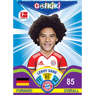 LEROY SANE (پایه) سری جدید